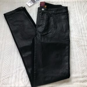 Hal Rubenstein Leather Pants Size 2 NWT